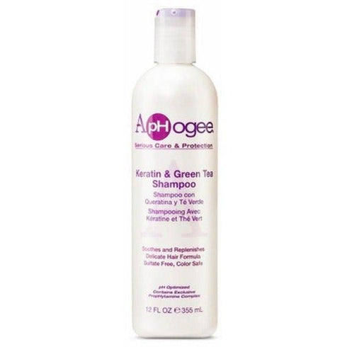 ApHogee Keratin & Green Tea Shampoo 355ml